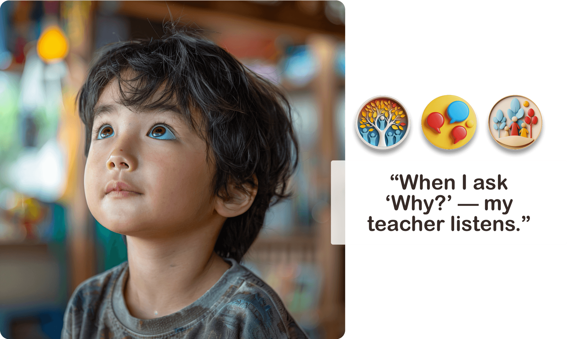 Testimonial 1 - Teacher and students